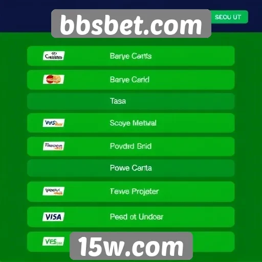 Métodos de pagamento disponíveis na bbsbet